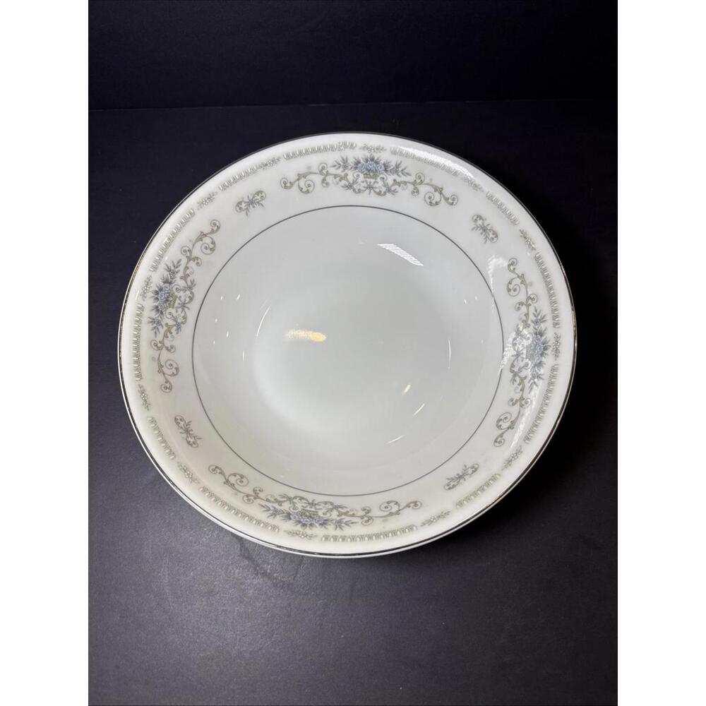 Vintage Wade DIANE Fine Porcelain China Round Vegetable Serving Bowl - 9 1/4"